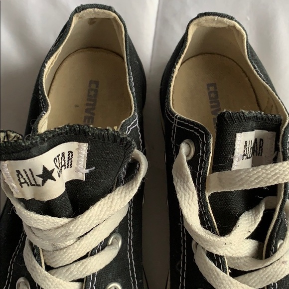 White and Black Converse - Picture 6 of 6